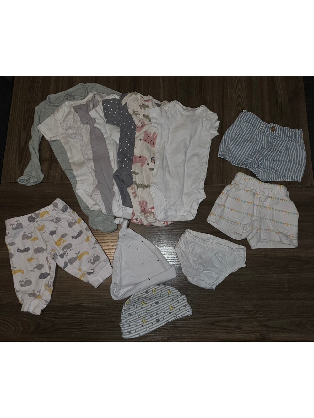 PRE-LOVED Different Brands about 14 items NEWBORN Clothing